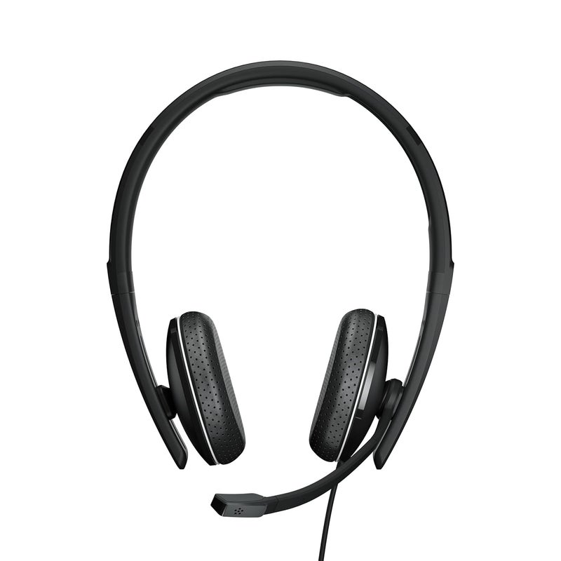 EPOS سماعة سلكية مزدوجة الجوانب Sennheiser Adapt 165 USB-C II (1000920) - توصيل 3.5 مم و USB-C - محسّنة للاستخدام في بيئات العمل - صوت ستيريو ممتاز - راحة محسّنة - تحكم في المكالمات - أسود - Image 5