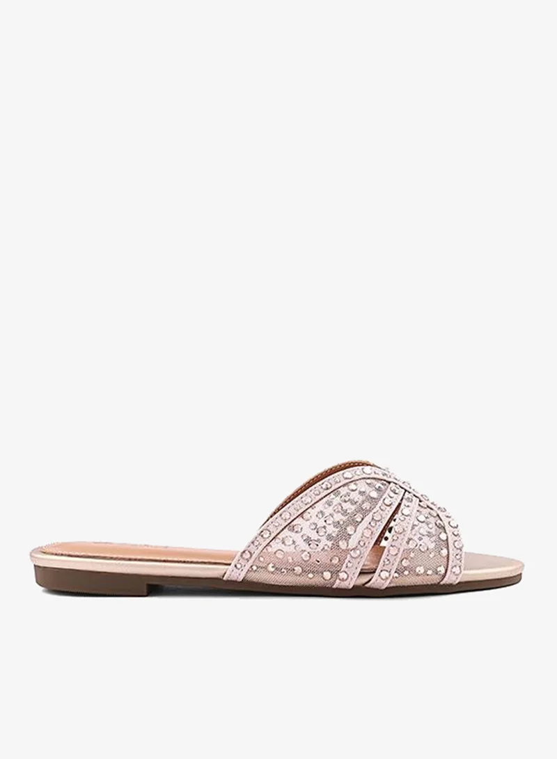 كابلي Women Flat Slide Sandals