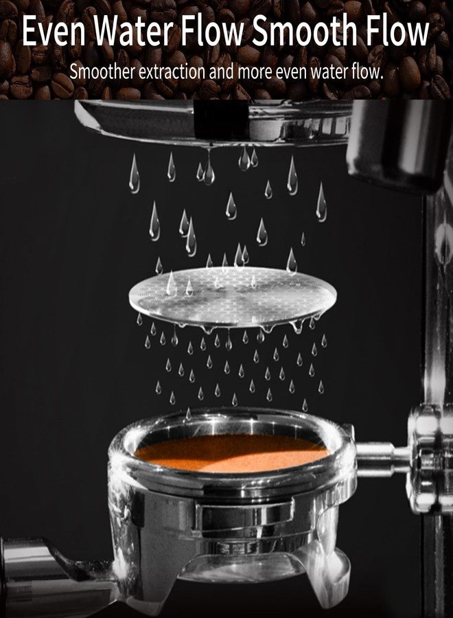 مجموعة مكبس قهوة Gmnuiy51mm مكونة من 24 قطعة، مجموعة ملحقات إسبريسو، مجموعة باريستا، مكبس وأداة WDT من الفولاذ المقاوم للصدأ 316، إبريق رغوة من الفولاذ المقاوم للصدأ 316، ملعقة تقليب، حصيرة مكبس، قلم رسم لاتيه، شاشة قرص قهوة (بني). - Image 5