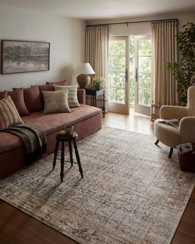 Loloi Amber Lewis x Georgie Collection GER-09 Multi/Spice, 2'-0" x 5'-0", Accent Rug - Image 1