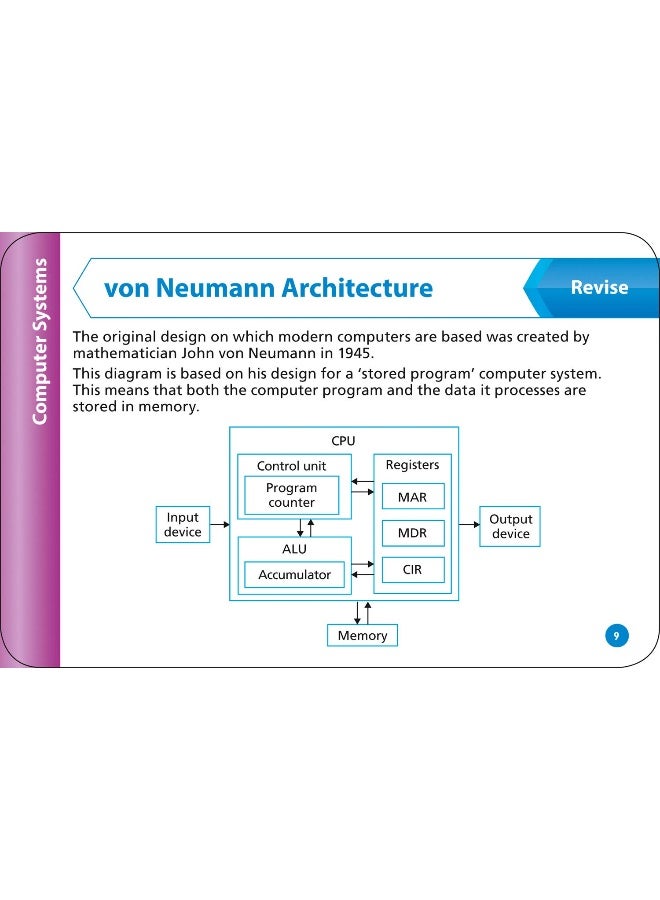 OCR GCSE 9-1 Computer Science Revision Cards : Ideal for the 2026 and 2027 Exams (Collins Gcse Grade 9-1 Revision) - Image 5