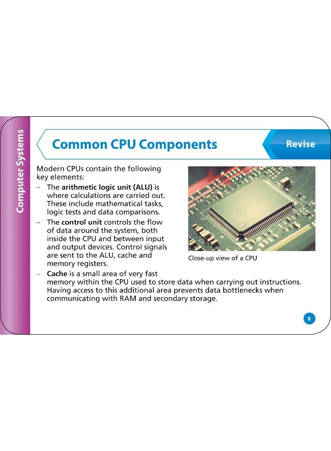 OCR GCSE 9-1 Computer Science Revision Cards : Ideal for the 2026 and 2027 Exams (Collins Gcse Grade 9-1 Revision) - Image 4