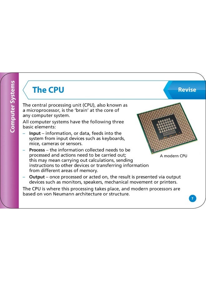 OCR GCSE 9-1 Computer Science Revision Cards : Ideal for the 2026 and 2027 Exams (Collins Gcse Grade 9-1 Revision) - Image 3