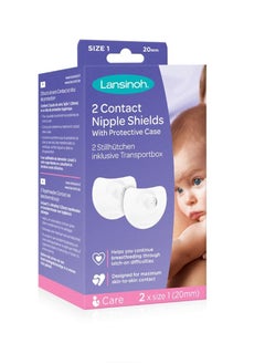 Lansinoh LA CONTACT NIPPLE SHIELDS 20MM 2'S 