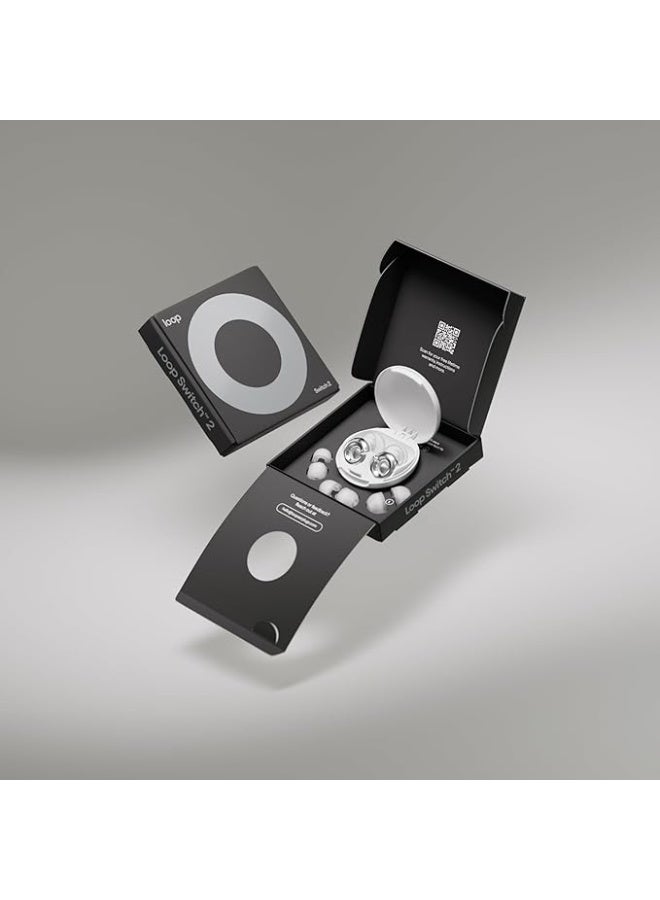 Loop Switch 2 Adjustable Ear Plugs  3 Noise Relief Modes For Ultimate Control  Flexible Noise Reduction Earplugs For Focus Travel Socializing Festivals  More  20 26 dB SNR Noise Reduction - Image 5