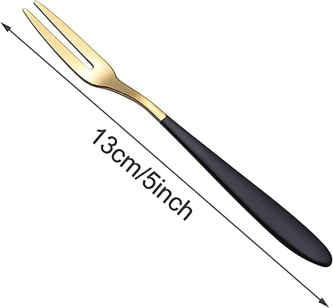 Lucci Fruit Fork Dessert Forks Salad Forks Stainless Steel Food Grade Dinner Spoon Table Spoon Tasting Appetizer Forks Portable Cocktail Salad Forks for Party Banquet 10 - Image 3