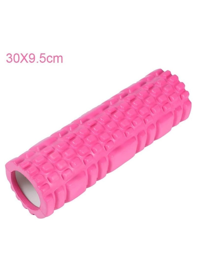 KUYING KUYING Foam Yoga Roller for Deep Tissue Massager, 33cm Length 14cm Diameter Patented High Density Exercise Roller Yoga, 150kg Max load Back Roller for Fitness (Pink - - 33cm)  - Image 4