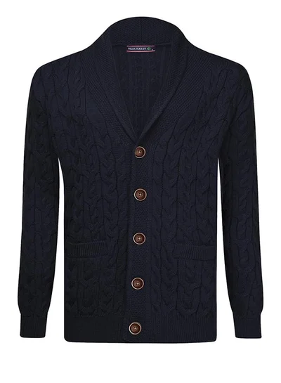 FELIX HARDY Buttoned Cardigan