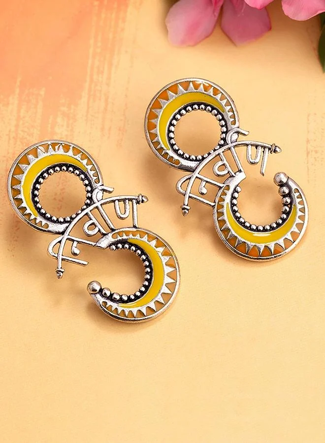 VOYLLA Aham Brahmasmi Nirvana Bali Earrings