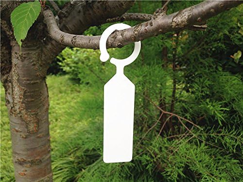 KINGLAKE 100 Pcs Thick Plastic Plant Tree Tags Markers Nursery Garden Labels - Image 2