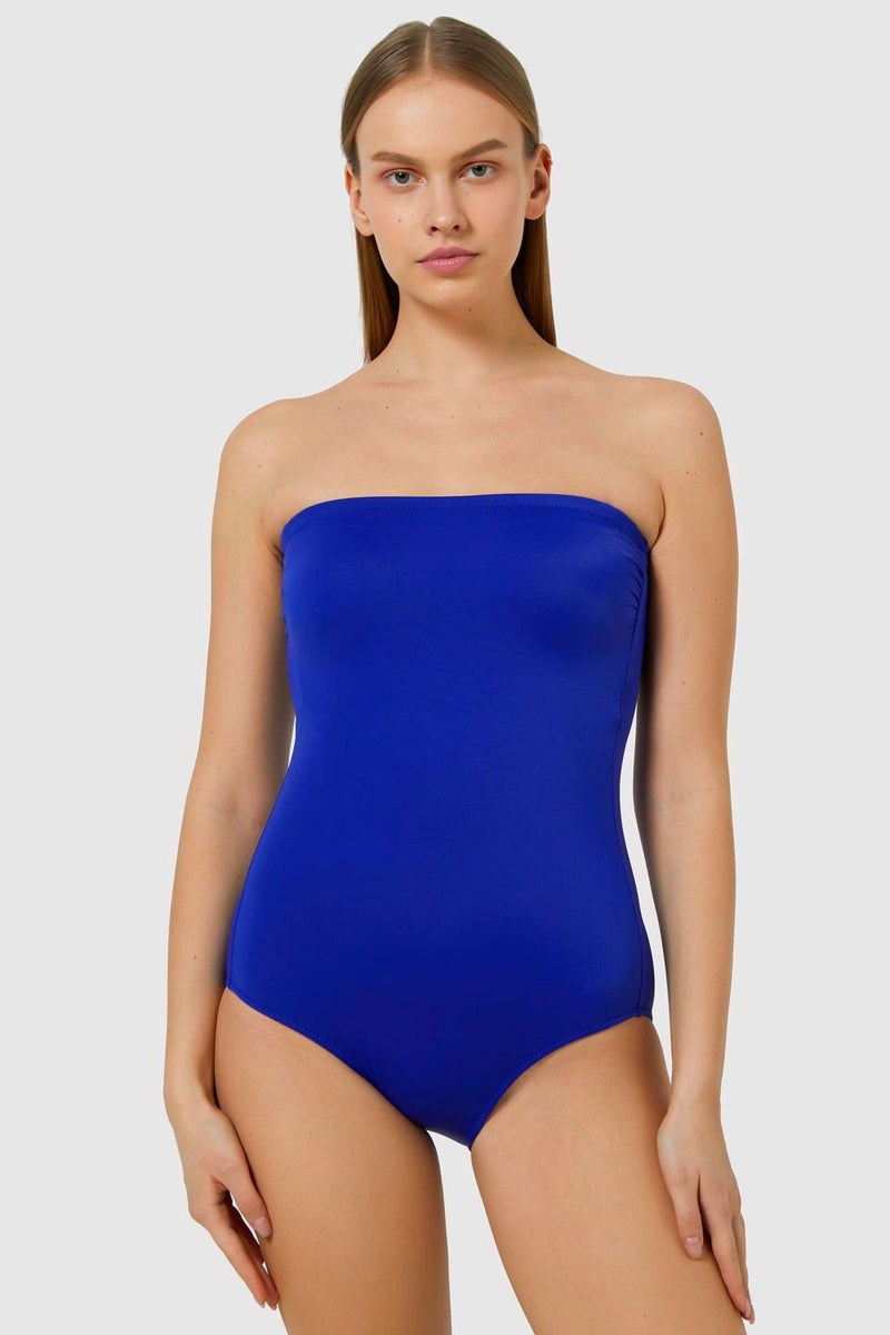 Ayyıldız 79358 Saks Strapless Swimsuit  - Image 1
