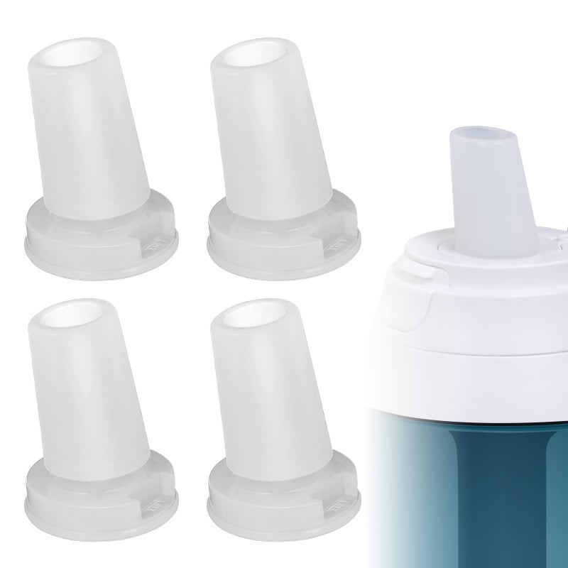 MLKSI 4 Pack Brita Water Bottle Mouthpiece Replacement - Silicone Bite Valve for Brita Filter & Stainless Steel Bottles - Image 1