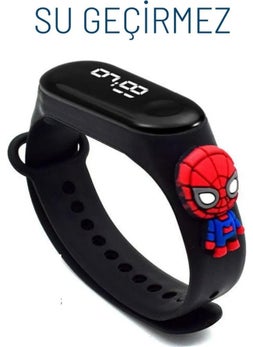 Dzc Cousins ​​Avm Spiderman Digital LED Children's Watch with Spiderman Figure Touch Screen Waterproof (Black) (Not Smart) - pzsku/ZB8C604581B336E4643ACZ/45/_/1731183239/d11d9ffd-bdbf-449c-9d02-26788d58f4c0