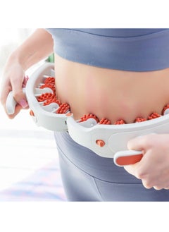 رات سو مدلك السيلوليت اليدوي، بكرة مدلك العضلات الحلقية، جهاز تجميل الأرجل متعدد الوظائف والقابل للفك، مناسب للساق والرقبة والذراعين والأرداف  - Image 3