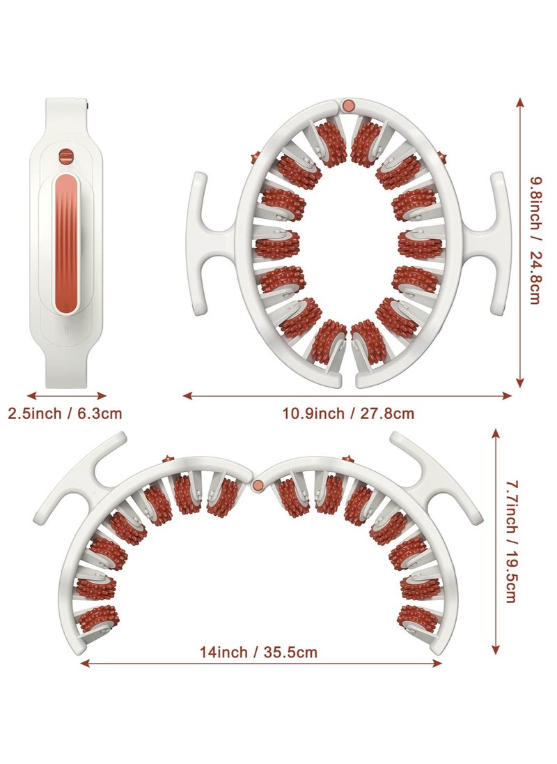 RATSAW Cellulite Massager Manual Muscle Massager Roller Ring Multi functional Detachable Leg Beautifier for Leg Neck Arm and Buttocks  - Image 5