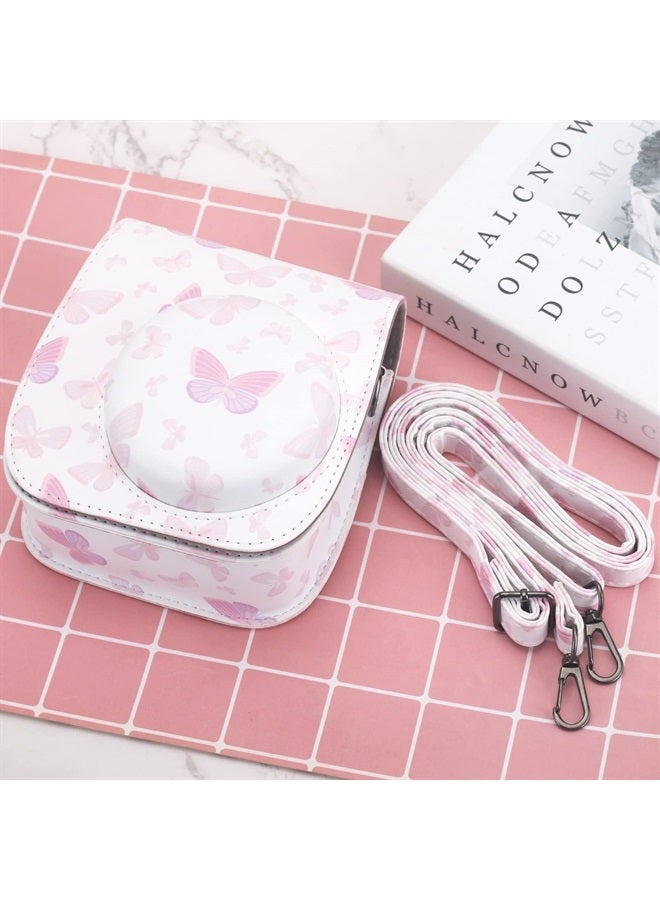 Frankmate Protective Case Compatible with Fujifilm Instax Mini 12 11 9 8 Instant Film Camera with Accessory Pocket and Adjustable Strap - Image 3