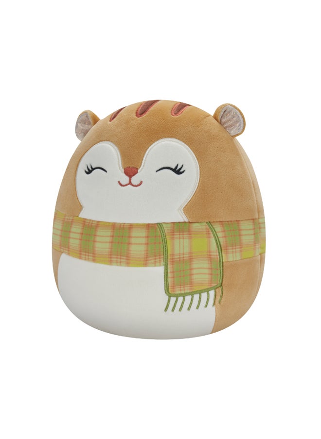 Squishmallows 7.5 inch Orange Squirrel W/Scarf , Officially Licensed Kellytoy Plush Toy, Colorful Soft Toy, Gift for Kids, Girls & Boys Washable Squishy Stuff Toy Multicolor All Age  - Image 2