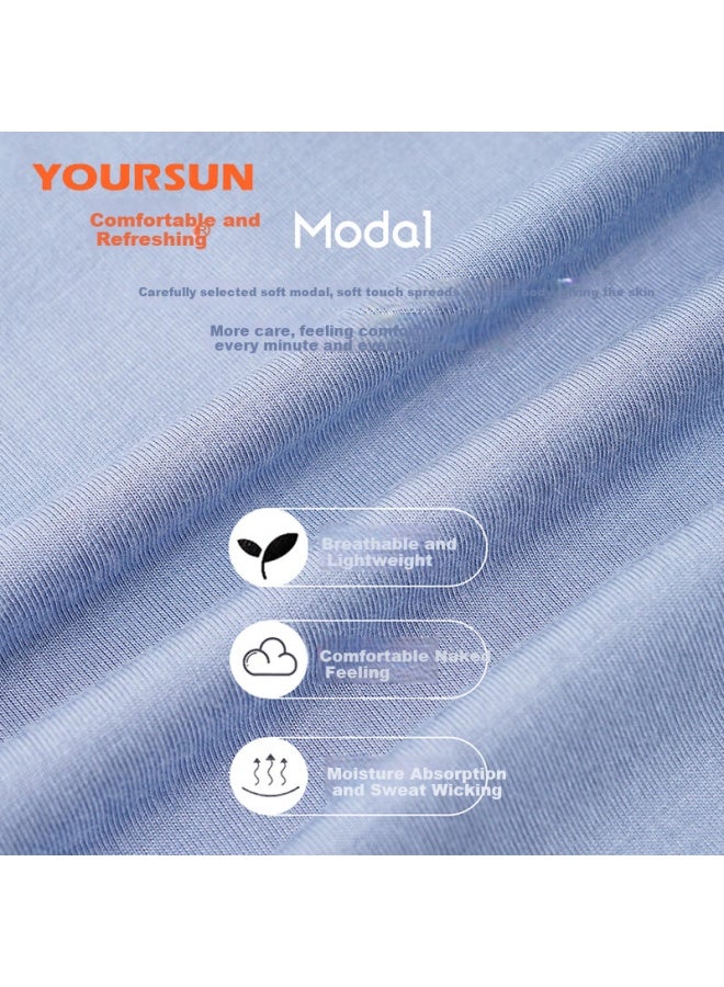 Your Sun Cool And Comfortable Modal Men's Summer Thin Loose-fit Long Pants Pajamas Men's Home Pants Can Be Worn Outside - Image 2
