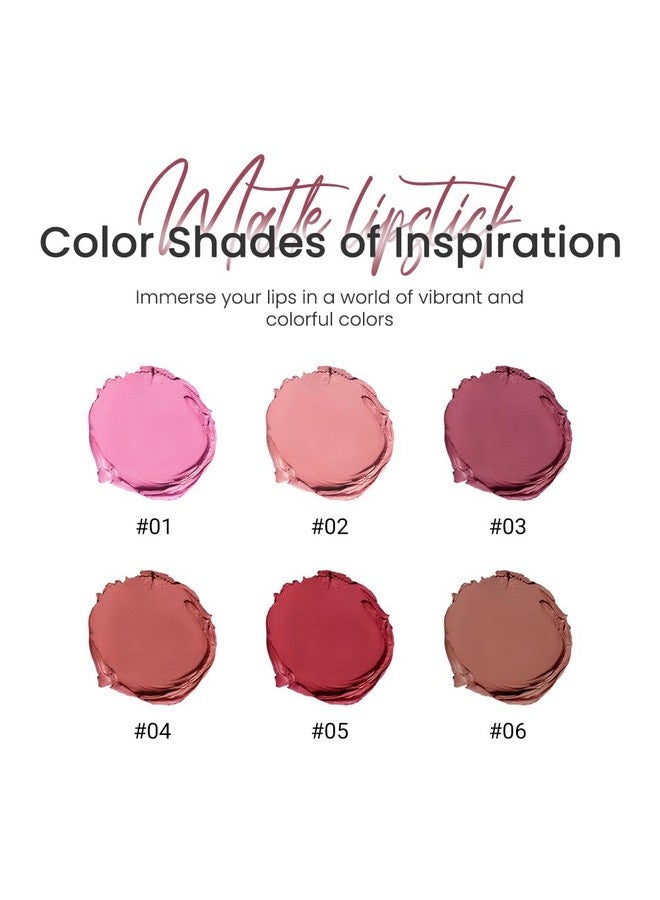 CAKAILA Nude Lipstick Matte Sets,Light To Dark Velvet Lipstick For Women Long Lasting Waterproof 24 Hours Lip Stick Lip Stain Makeup Gift Sets,Labiales Mate 24 Horas Originales  - Image 4