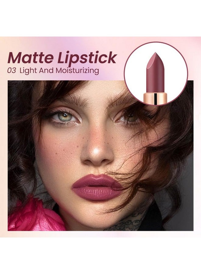 CAKAILA Nude Lipstick Matte Sets,Light To Dark Velvet Lipstick For Women Long Lasting Waterproof 24 Hours Lip Stick Lip Stain Makeup Gift Sets,Labiales Mate 24 Horas Originales  - Image 2