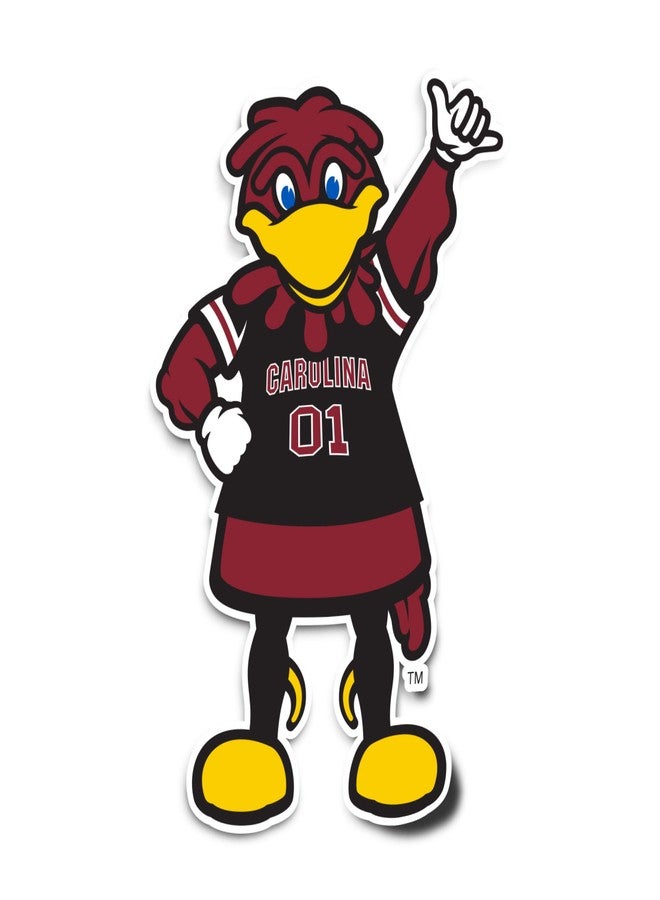 Desert Cactus University of South Carolina Gamecocks Sticker USC Cocky Vinyl Decal Laptop Water Bottle Car Scrapbook (IND 12) - Image 1