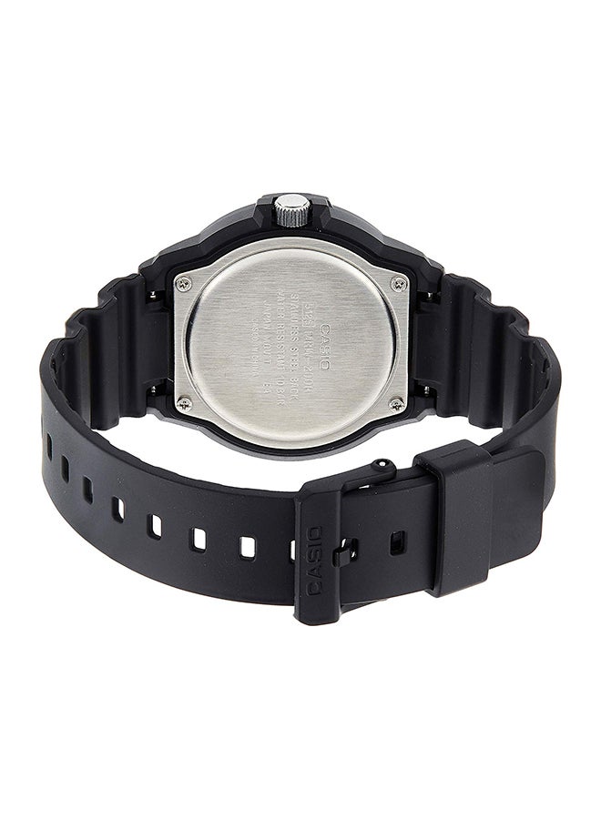 CASIO Men Water Resistant Analog Watch MRW-200H-2B3VDF - 45 mm - Black - Image 2