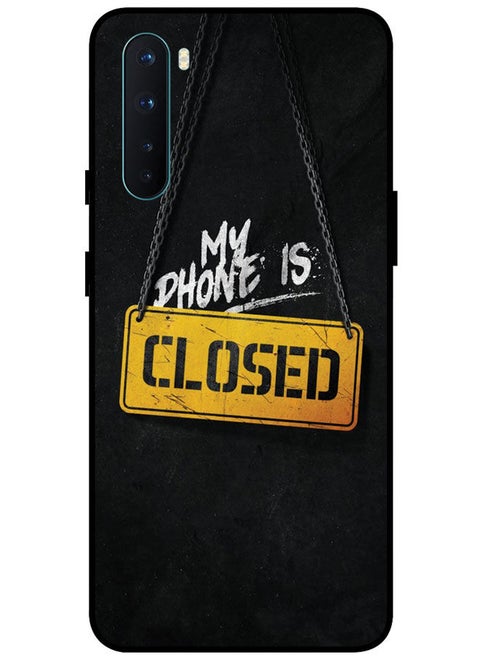 Protective Case Cover For OnePlus Nord Smart Series Printed Protective Case Cover for OnePlus Nord My Phone Is Closed