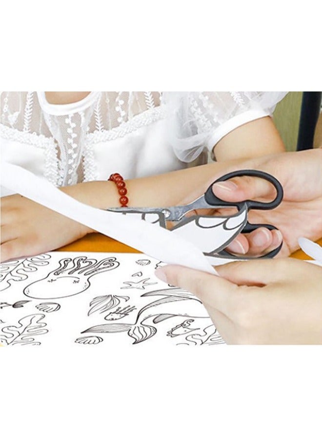 Kids drawing reel with animal pattern coloring drawing paper for DIY painting color filling  - Image 5
