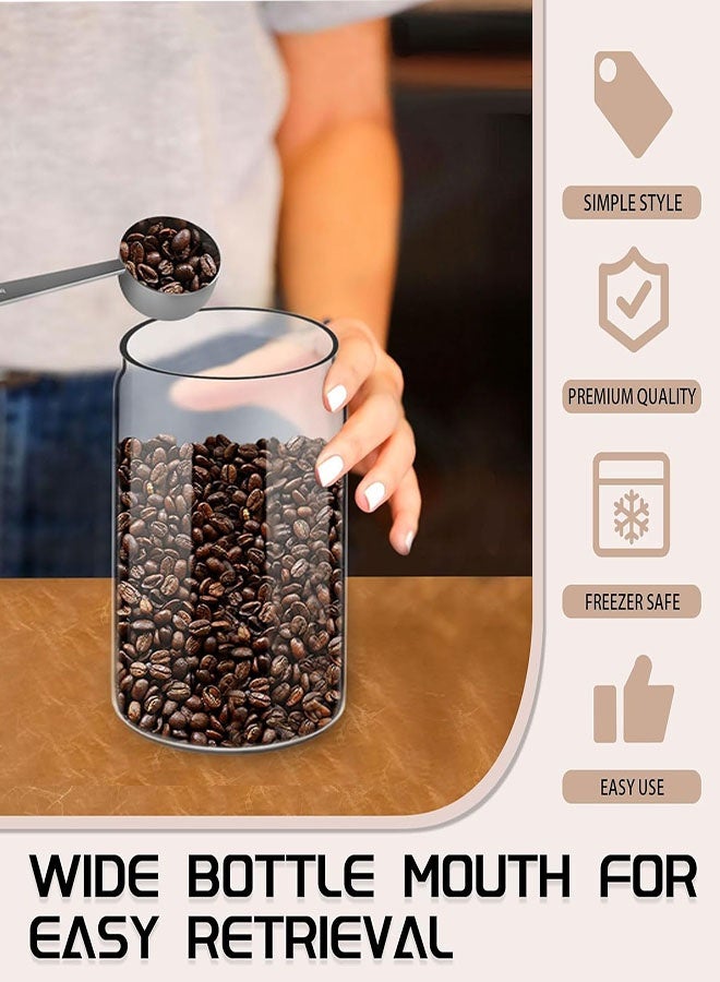 Vacuum Coffee Canister for Coffee Bean Storage, 1.2L/40.6oz Airtight Coffee Storage Container, Glass Manual Vacuum Seal Coffee Container  for Coffee Bean, Ground Coffee, Tea - Image 3