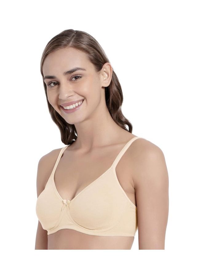 JOCKEY Jockey 1722 Women Wire free Non Padded Super Combed Cotton Elastane Stretch Medium Coverage Everyday Bra with Concealed Shaper Panel and Adjustable Straps  - Image 3