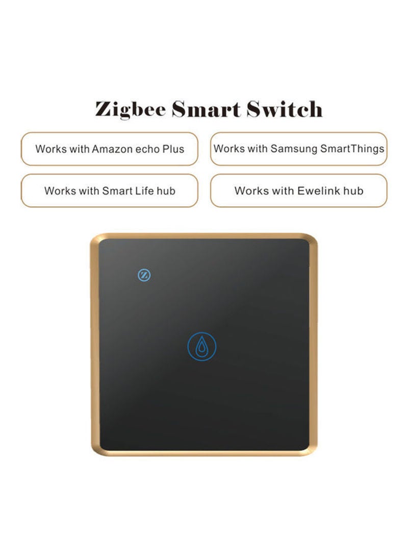 NIBEMINENT 20A High Power V3.0 Smart Wireless Remote Controller Switch ZigBee Center Black 9.5cm - Image 2