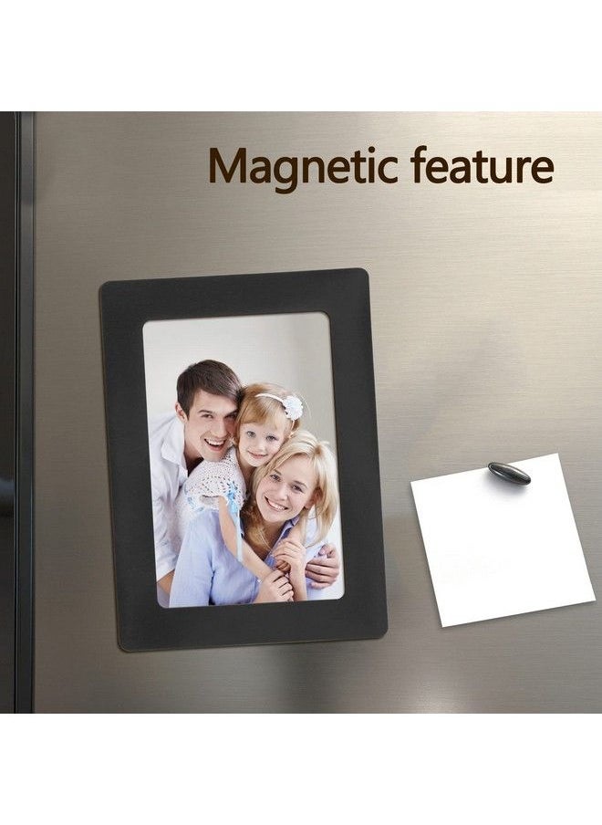 FYY - Picture Frame 8X10 5 Pack Magnetic Photo Frames For Refrigerator Magnetic Picture Frames Suitable For Fridge Dishwasher Locker And Office Cabinet Horizontally Or Vertically - Image 1