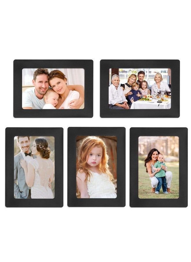 FYY - Picture Frame 8X10 5 Pack Magnetic Photo Frames For Refrigerator Magnetic Picture Frames Suitable For Fridge Dishwasher Locker And Office Cabinet Horizontally Or Vertically - Image 1