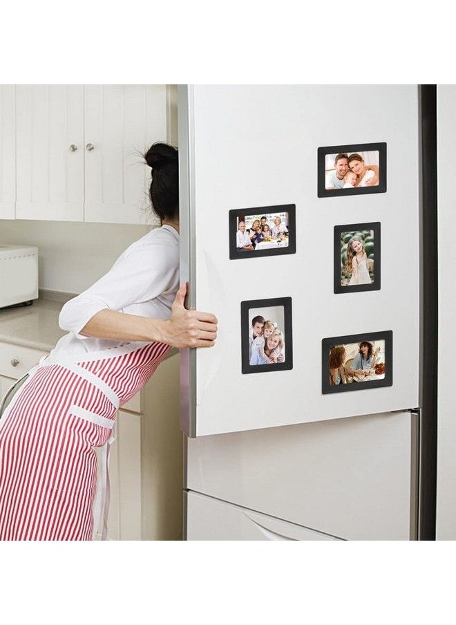 FYY - Picture Frame 8X10 5 Pack Magnetic Photo Frames For Refrigerator Magnetic Picture Frames Suitable For Fridge Dishwasher Locker And Office Cabinet Horizontally Or Vertically - Image 1