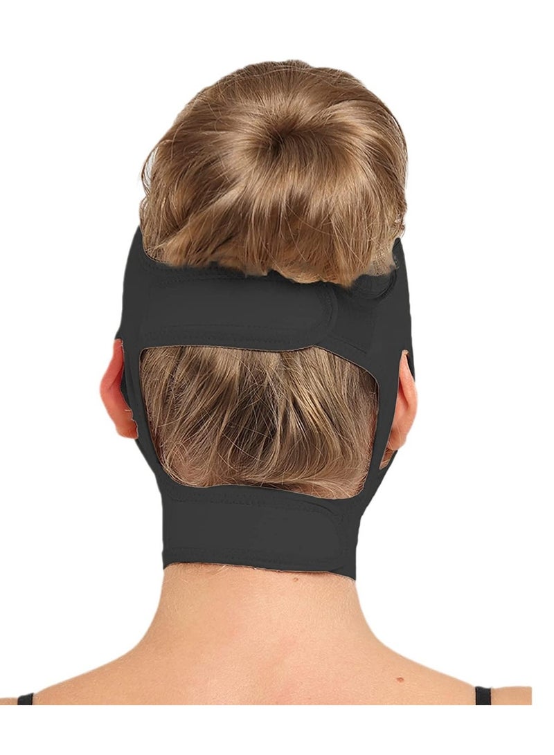 Loquat Neck and Chin Compression Garment Wrap for Women, Face Slimmer, Jowl Tightening, Chin Lifting - Image 4