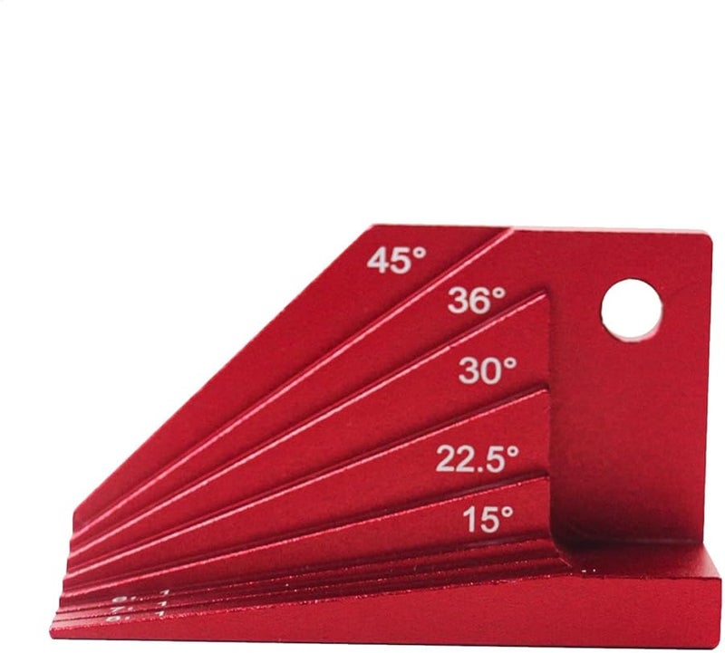 Aluminum Alloy Bevel Protractor Angle Finder Tool For Construction Woodworking - Image 1