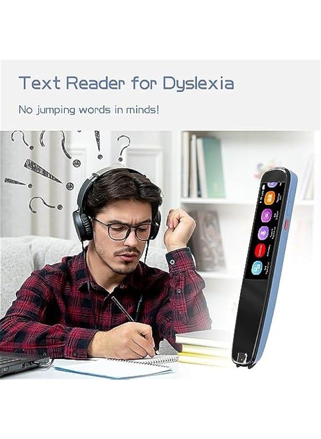 ANKOVO - Scan Reader Pen Dyslexia Tool Reading Pen for Students Adults, Translator Scanner Pen - Image 1