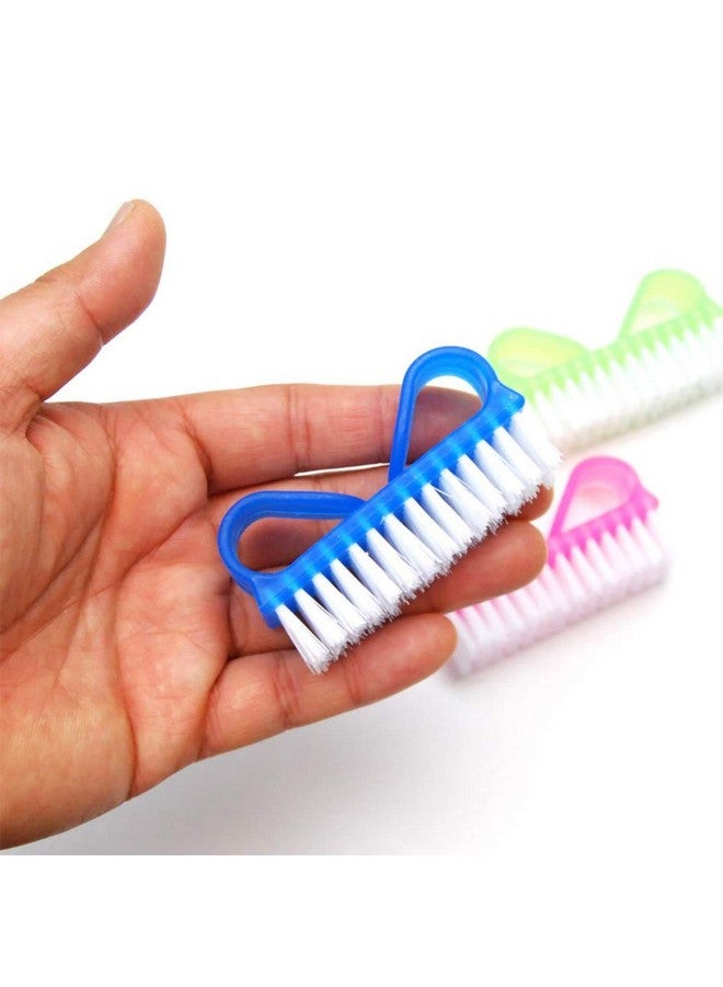 Fameza FAMEZA 3 Pack Fine Handle Grip Nail Brush - Fingernail Scrub - Image 4