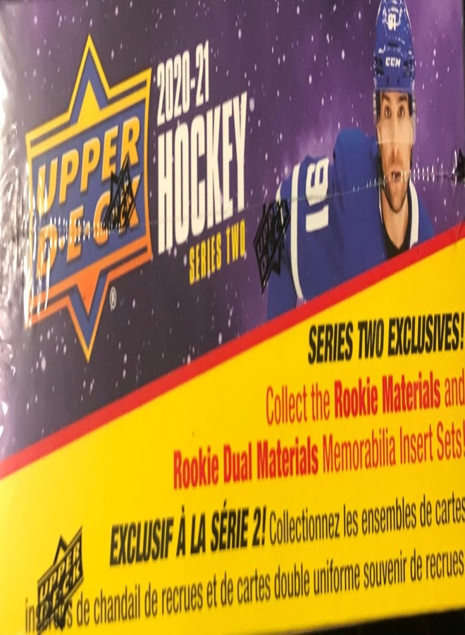Upper Deck 2020/21 Upper Deck Series 2 NHL Hockey RETAIL box (24 pks/bx) - Image 3