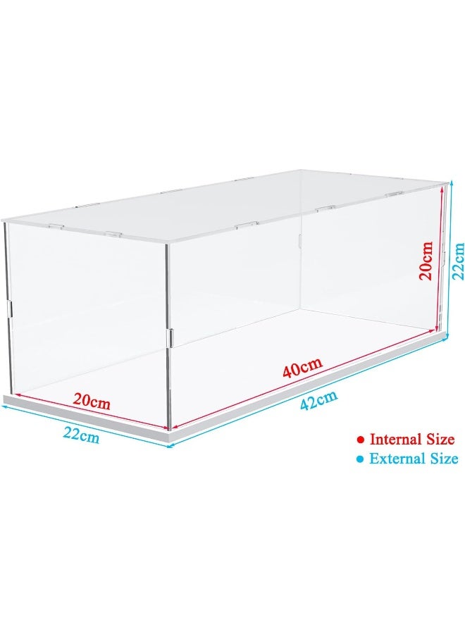 TPGP Thickened Clear Acrylic Display Case For Lego Collectibles - Image 2