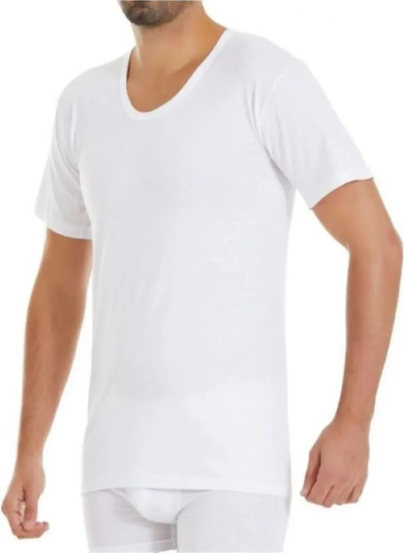 يلديز Star Men's Jersey Crew Neck Undershirt 01 - 6 Pieces