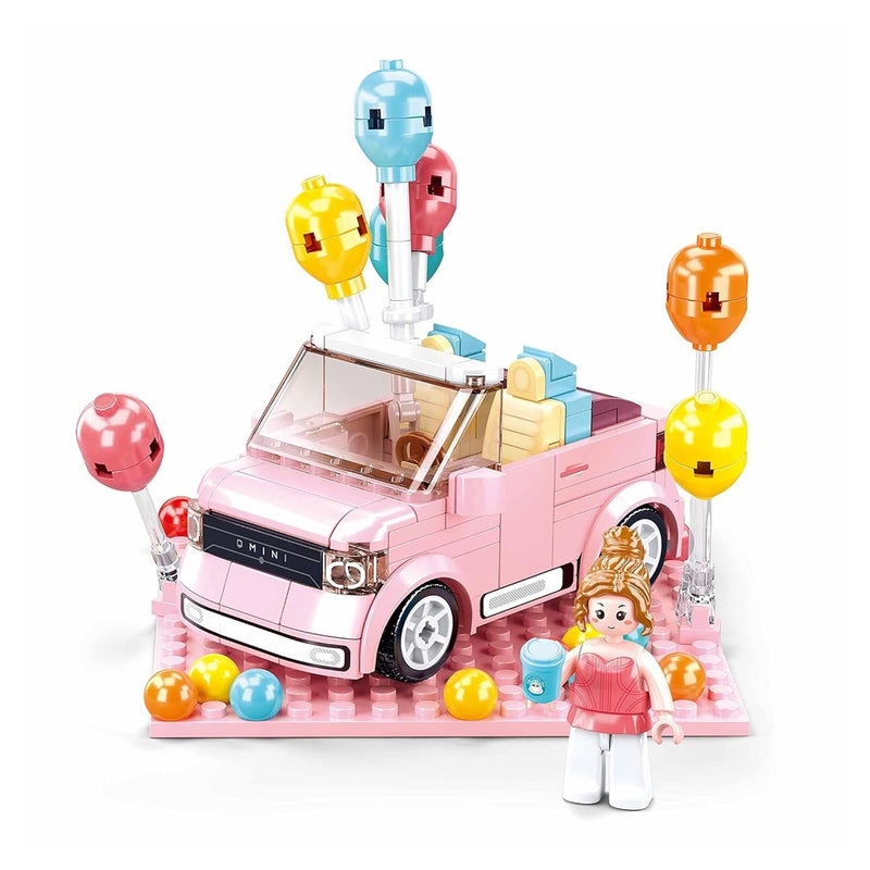 سلوبان مكعبات سيارة مكشوفة السقف 245 قطعة - M38-B1086 - Image 2