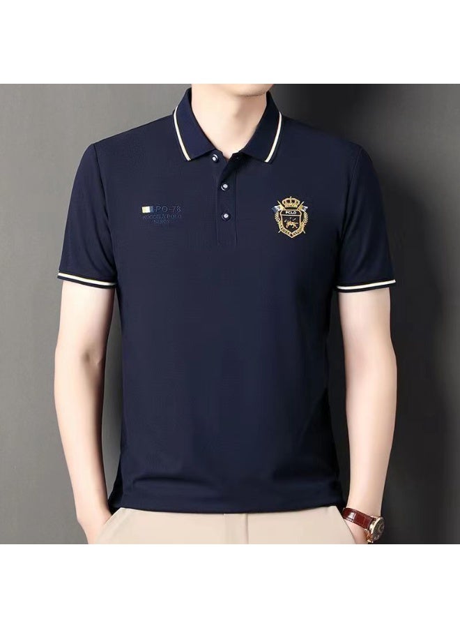 POLO Men's Polo Shirt Short-sleeved Top Daily Fashion T Shirts Men Clothing - Image 2