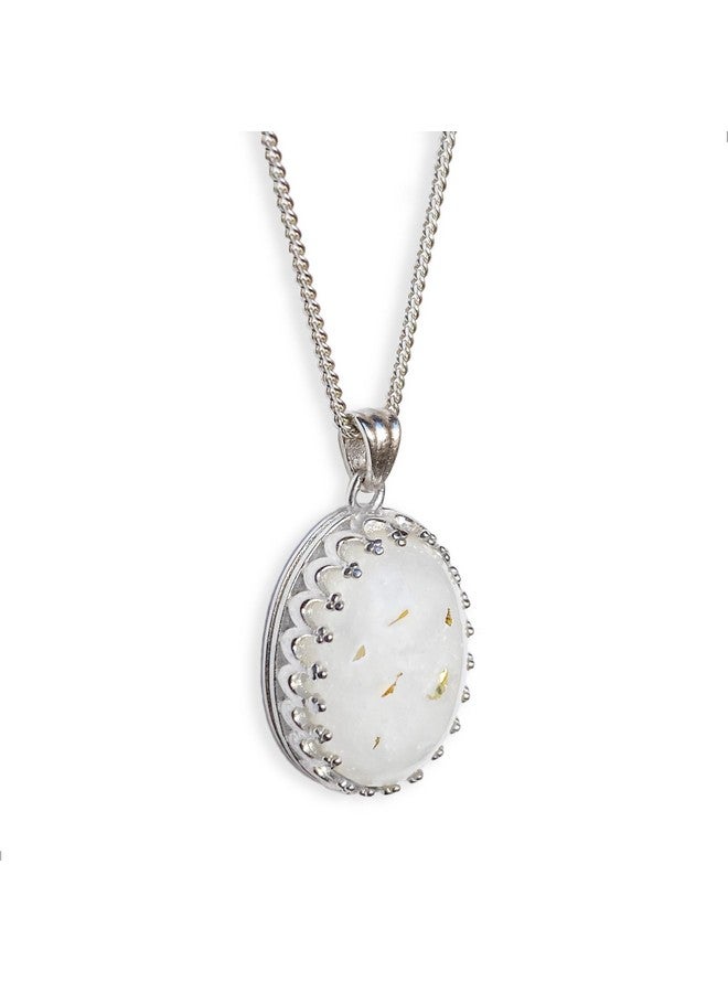 Milky Treasures Crown Necklace DIY Breastmilk Jewelry Making Kit | 18mm 925 Sterling Silver Pendant | Breastfeeding Keepsake | New Mom Gifts | Baby Shower Registry | Lactation (Full Kit) - Image 1