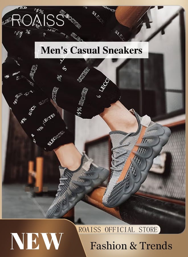 roaiss أحذية رياضية عصرية للرجال خفيفة الوزن أحذية تنس جديدة خارجية مريحة أحذية كاجوال أحذية رياضية متعددة الألوان - Image 2