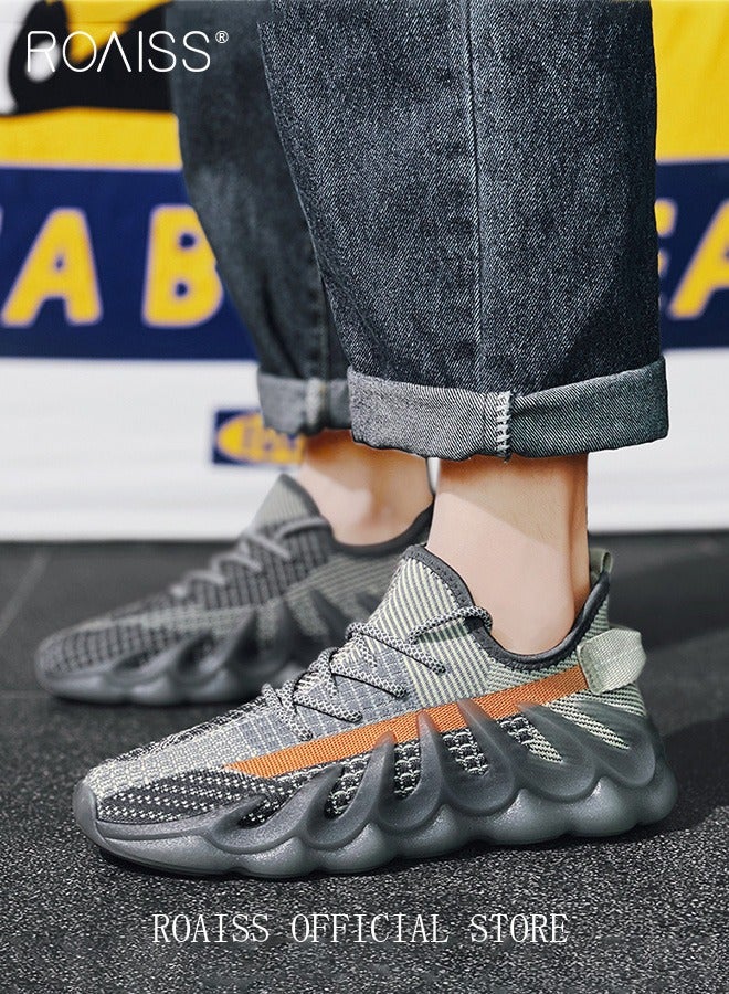 roaiss أحذية رياضية عصرية للرجال خفيفة الوزن أحذية تنس جديدة خارجية مريحة أحذية كاجوال أحذية رياضية متعددة الألوان - Image 5