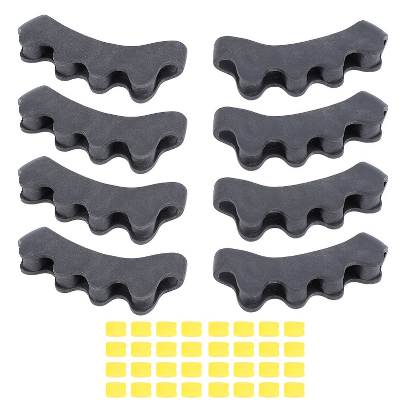 4 Sets Toe Separator Kit Reduce Soreness 5 Separator Loops Correcting Bunions Toe Spacers - Image 1