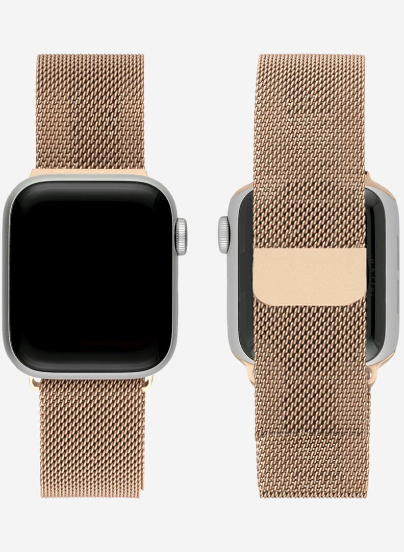 Apple Watchband 42mm 44mm 45mm 49mm Milanese Apple Watch Strap - Image 2