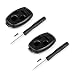 Wevdn 2 PCS Key Fob Case Shell 31 Button NO Cutting Keyless Entry Remote Key Shell Key Fob Case Replacement for 20032012 Accord 20062013 Civic EX 20092015 Pilot 20052006 CRV 2pcs - Image 2