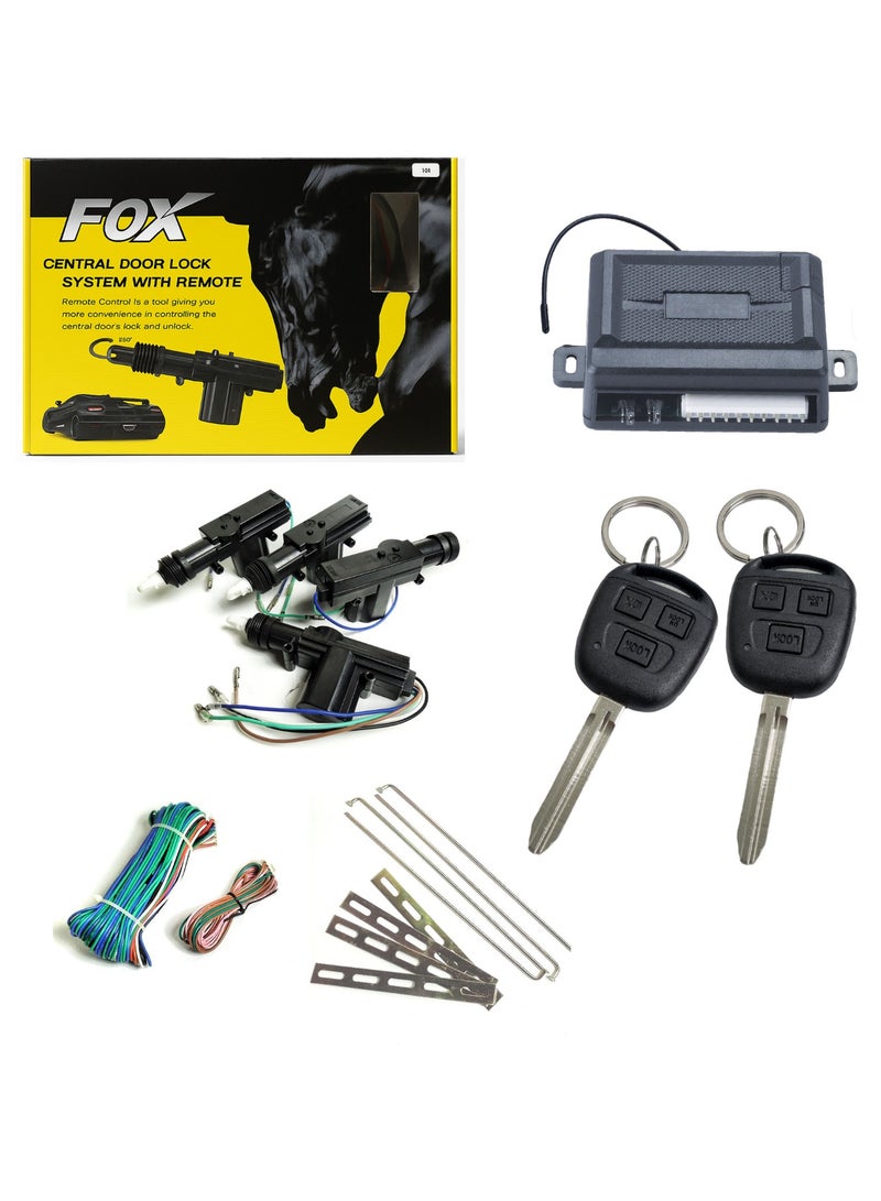 فوكس يوفر قفل مركزي فوكس حماية كاملة لسيارتك بنظام قفل ذكي وسريع Y73(TY) - Image 5